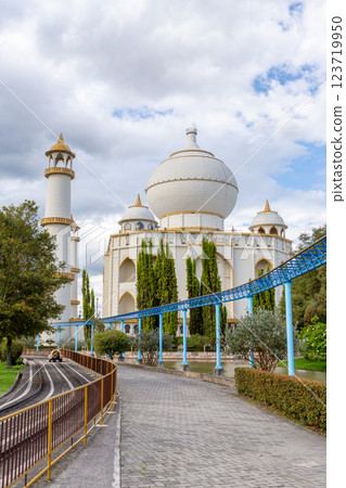 Replica of Taj Mahal, Bioparque Wakata, Tocancipa municipality of the Metropolitan Area of Bogota, Colombia. Replica of Taj Mahal, Bioparque Wakata, Tocancipa municipality of the Metropolitan Area of Bogota, Colombia. 123719950