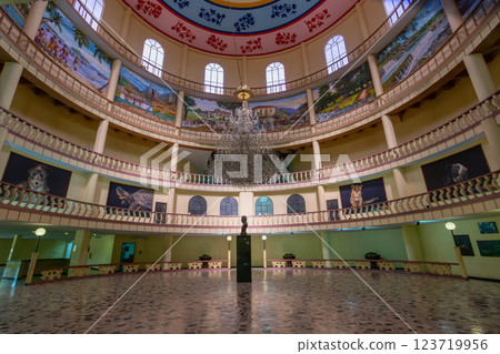 Interior of Replica of Taj Mahal, Bioparque Wakata, Tocancipa municipality of the Metropolitan Area of Bogota, Colombia. Interior of Replica of Taj Mahal, Bioparque Wakata, Tocancipa municipality of the Metropolitan Area of Bogota, Colombia. 123719956