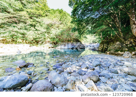 <長野> 阿寺溪谷、狸淵 <長野> 阿寺溪谷、狸淵 123720968