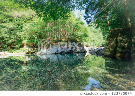 <Nagano> Atera Valley, Tanukigafuchi <Nagano> Atera Valley, Tanukigafuchi 123720974