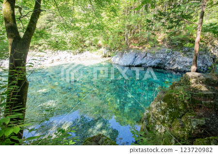 <Nagano> Atera Valley, Tanukigafuchi <Nagano> Atera Valley, Tanukigafuchi 123720982