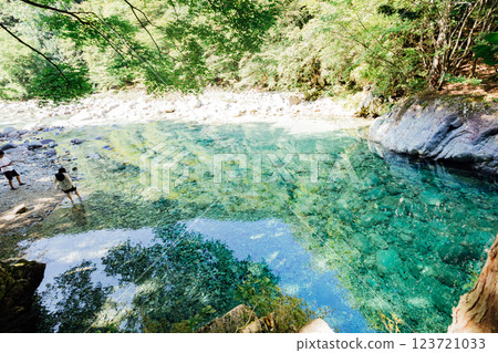 ＜長野＞ 阿寺溪谷、狸淵 123721033