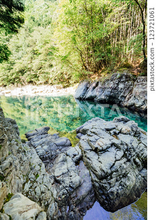 ＜長野＞ 阿寺溪谷、狸淵 123721061