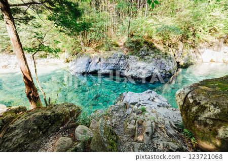 <長野> 阿寺溪谷、狸淵 <長野> 阿寺溪谷、狸淵 123721068