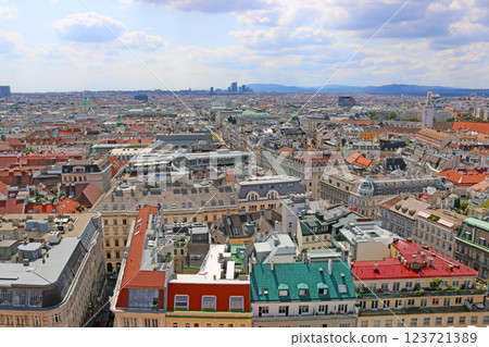 Vienna cityscape 123721389