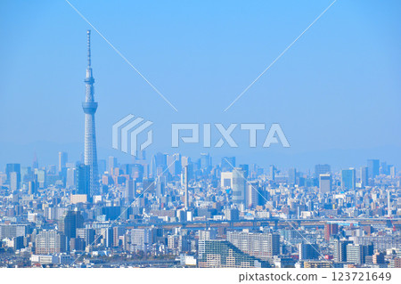 都市風景東京天空樹 都市風景東京天空樹 123721649