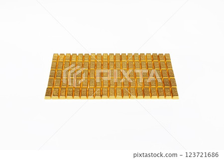 黃金 金條 純金 123721686