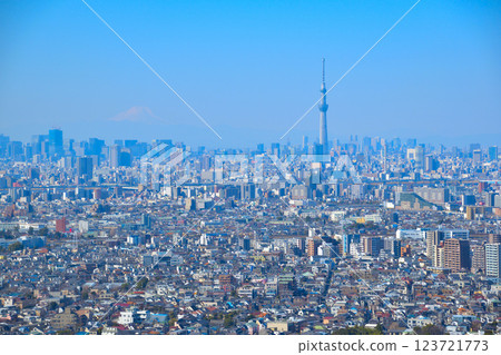 Urban scenery Tokyo Urban scenery Tokyo 123721773