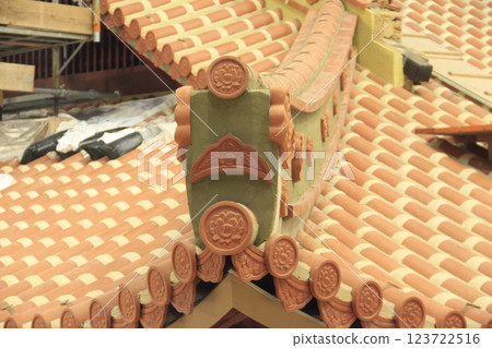 首里城屋頂 123722516