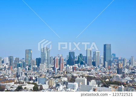 城市景觀 東京 港區 六本木 虎門 123722521