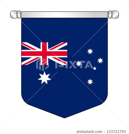 Austria national hanging pennant flag 123722705