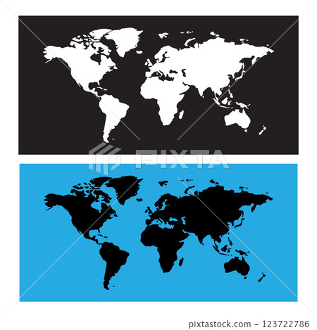 world map icon vectors illustration world map icon vectors illustration 123722786