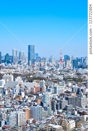 Urban scenery Tokyo 123722804