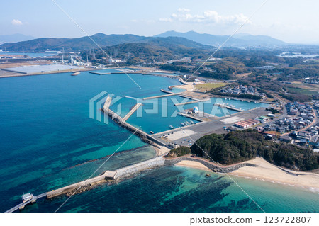 脅田港和脅田海灘（北九州） 123722807