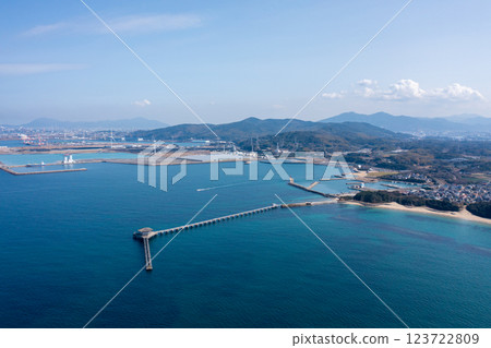 脅田港和脅田海灘（北九州） 123722809