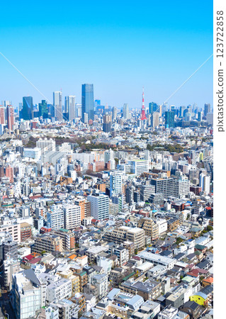 Urban scenery Tokyo 123722858