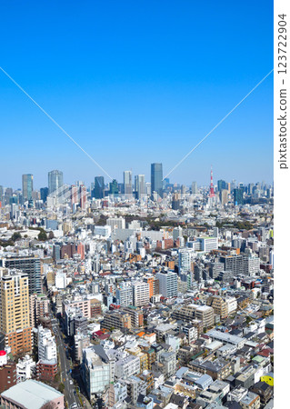 Urban scenery Tokyo 123722904