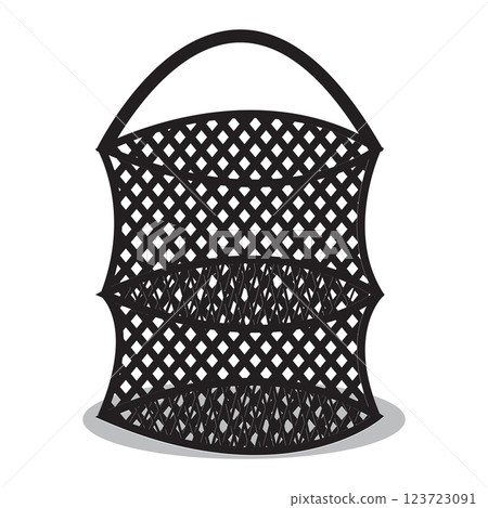 fishing net icon vector illustration template design fishing net icon vector illustration template design 123723091