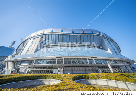 Kyocera Dome Osaka on a sunny day (Osaka Dome) 123723255