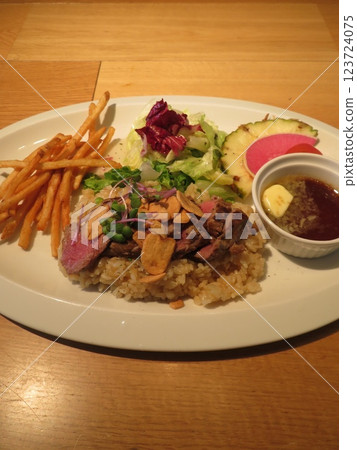 Garlic rice Garlic rice 123724075