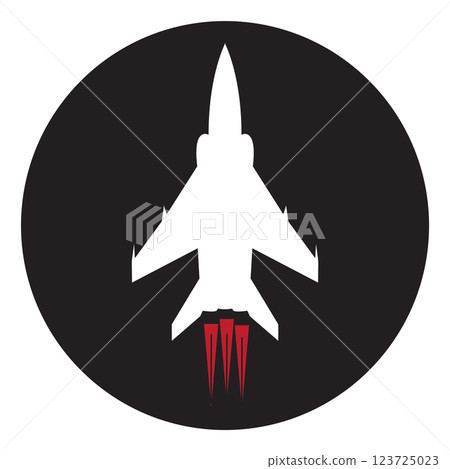 fighter plane icon vectors illustration symbol design fighter plane icon vectors illustration symbol design 123725023