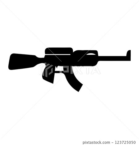 rifle icon vector illustration symbol design rifle icon vector illustration symbol design 123725050