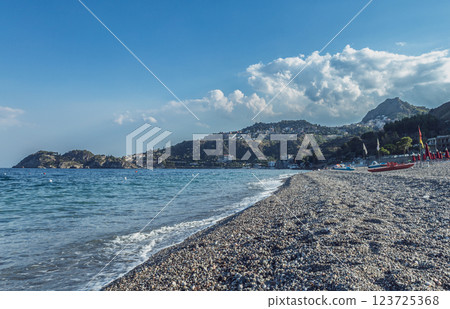 view of the sicilian gulf view of the sicilian gulf 123725368