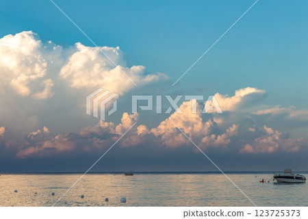view of the sicilian gulf 123725373