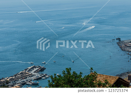 View of a marina 123725374