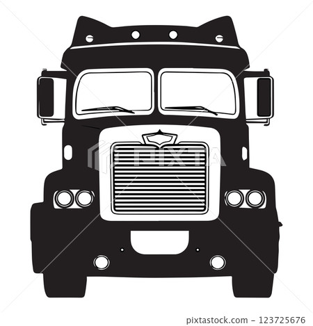 vector car large vehicle symbol illustration vector car large vehicle symbol illustration 123725676