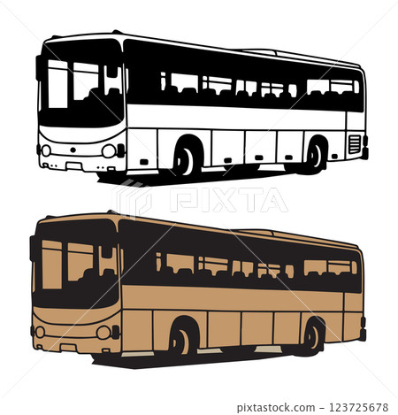 bus car icon vectors illustration symbol design bus car icon vectors illustration symbol design 123725678
