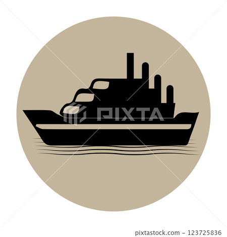vector illustration of ship icon images vector illustration of ship icon images 123725836