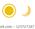 the sun and the moon 123727187