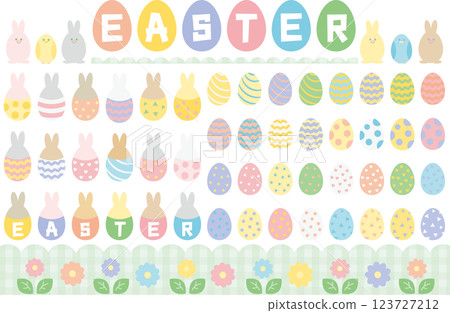 可愛的復活節彩蛋插圖集 123727212