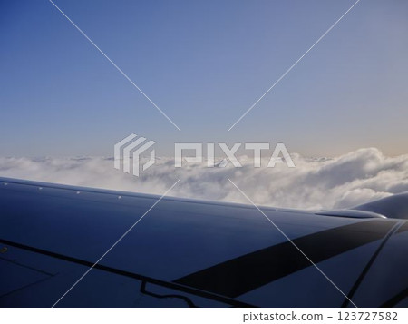 Airplane wing 123727582