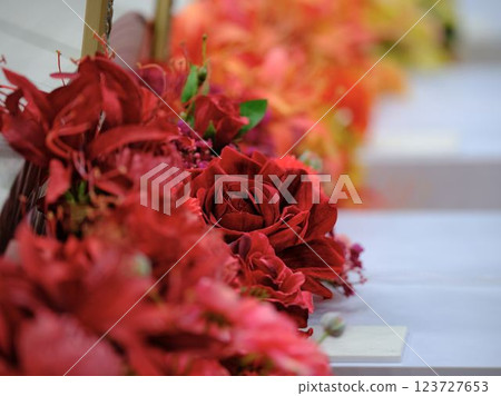 人造花玫瑰 123727653