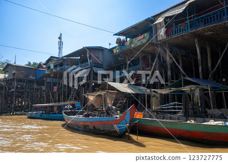 Cambodia Tonle Sap Lake 123727775