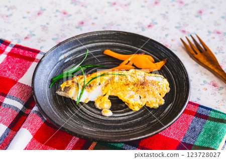 簡易烤鱈魚 簡易烤鱈魚 123728027