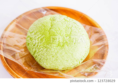 Green melonpan Green melonpan 123728029