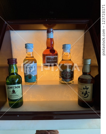 Minibar Alcohol 123728171