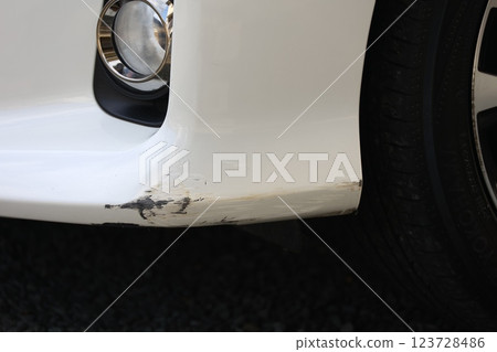 汽車划痕 123728486