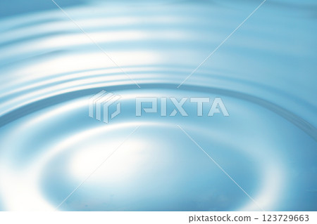 Ripples spreading on the water surface (background image) 123729663