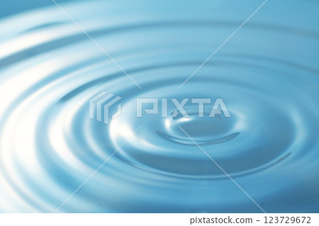 水面上漣漪蔓延（背景圖） 123729672