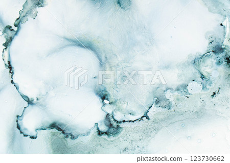 Abstract fluid patterns in shades of blue and gray inspired by Thailand's artistic heritage. Abstract fluid patterns in shades of blue and gray inspired by Thailand's artistic heritage. 123730662
