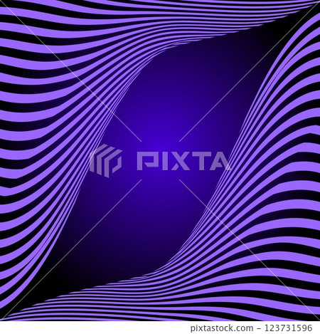 Purple and Black Abstract Lines, trendy background template 123731596