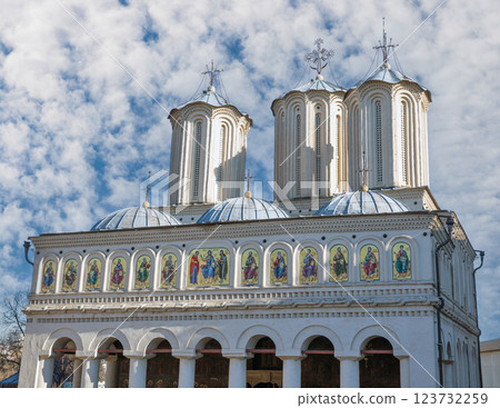 The Patriarchal Cathedral in Bucharest, Romania. The Patriarchal Cathedral in Bucharest, Romania. 123732259