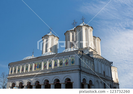 The Patriarchal Cathedral in Bucharest, Romania. The Patriarchal Cathedral in Bucharest, Romania. 123732260