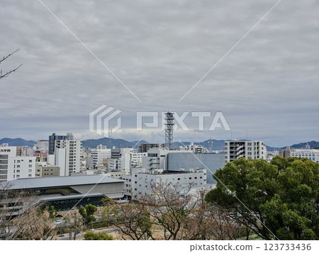 Kochi City: Kochi City as seen from Kochi Castle Kochi City: Kochi City as seen from Kochi Castle 123733436