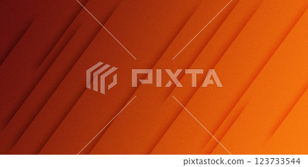 Abstract orange background with geometric lines and grainy texture. Abstract orange background with geometric lines and grainy texture. 123733544