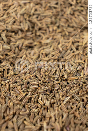 Organic Cumin Seeds for Cooking and Seasoning 123733723